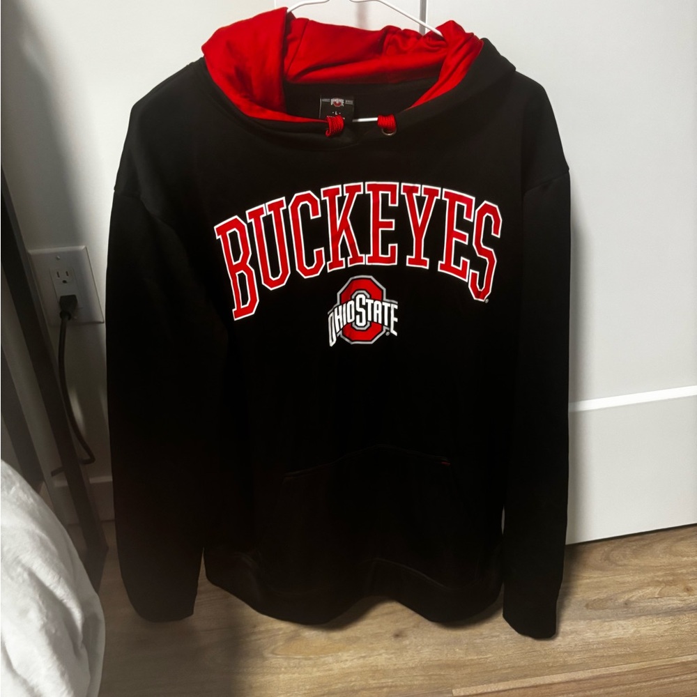 Large Ohio State Buckeyes Black Hoodie Team Issued